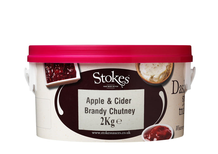 Stokes Apple & Cider Brandy Chutney (Catering 2Kg)