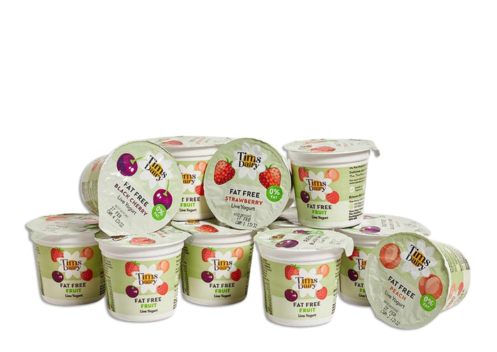 Yoghurt, Fat Free, Fruit (Mixed Flavours) (12x110g)