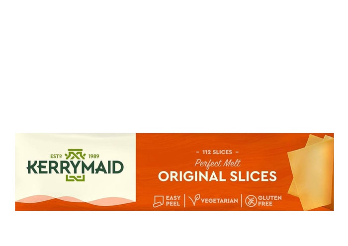 Kerrymaid Cheese Burger Slices (112x12.5g) (1.4Kg)