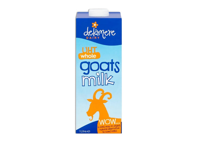 Delamere - Goat Milk, UHT, Whole (6 x 1L)